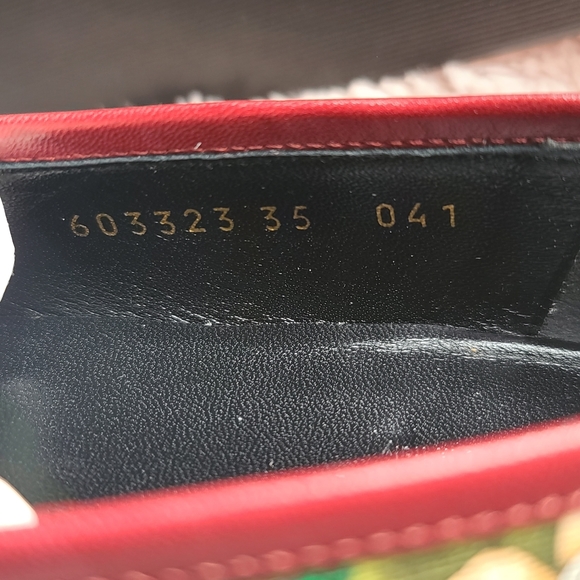 GUCCI Jordaan Multicolor Supreme GG canvass floral print  malaga kid Loafers - Picture 12 of 16